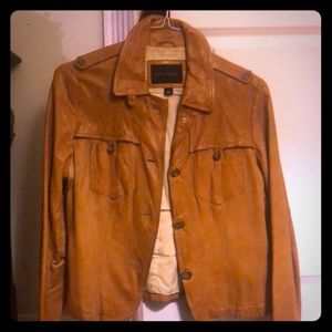 Vintage Banana Republic leather jacket